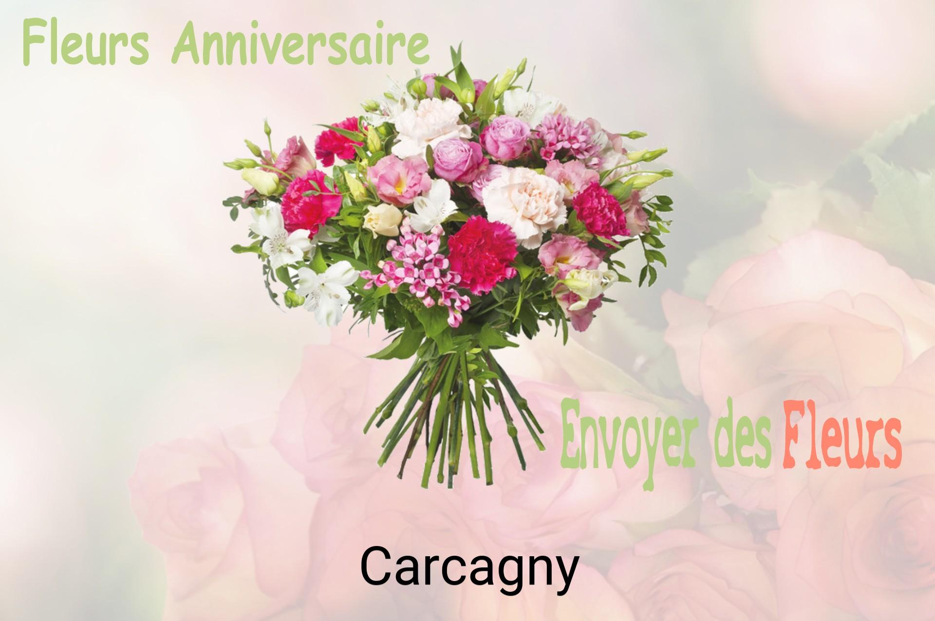 Bouquet de fleurs d’anniversaire livré à Carcagny